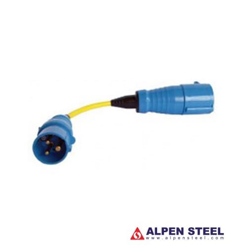 Adapter Cord 16A to 32A/250V-CEE Plug 16A/CEE Coupling 32A